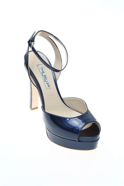 scarpe chanel blu e bianche